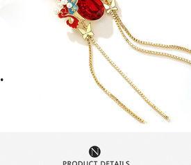 金色耳坠网红,揭秘金色耳坠的时尚魅力